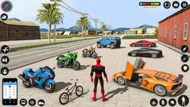 Screenshot von Spider Rope Hero - Crime Game 6