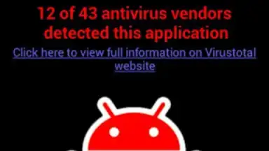 Screenshot von VirusTotal (old) 7