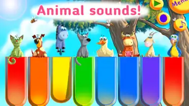 Screenshot von Baby Zoo Piano 4
