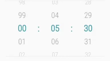 Screenshot von Samsung Clock 5