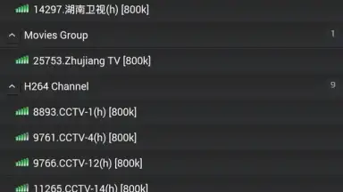 Screenshot von SopCast 6