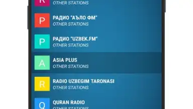 Screenshot von Radio Uzbekistan 1