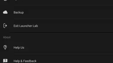 Screenshot von Launcher Lab 1