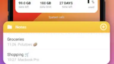 Screenshot von iOS Widgets 5