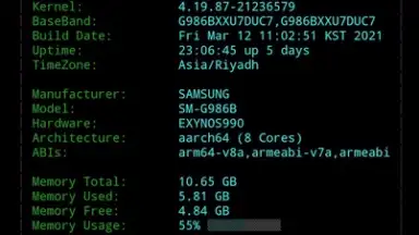 Screenshot von Shell 7