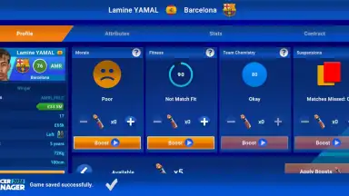 Screenshot von Soccer Manager 2026 2