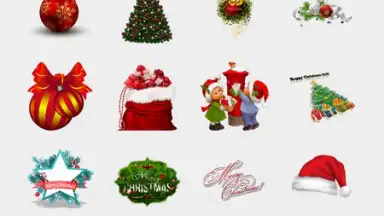 Screenshot von Chrismas Stickers | Stickers For WhatsApp 6