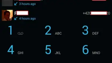 Screenshot von KitKat Dialer 4