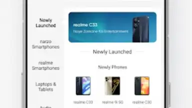Screenshot von realme Store 4