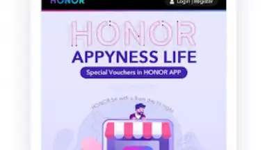 Screenshot von Honor Store 3
