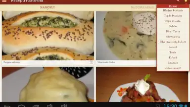 Screenshot von Recepti 5