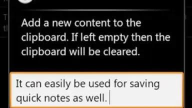 Screenshot von Clipboard Contents 1