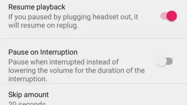 Screenshot von Material Audiobook Player 5