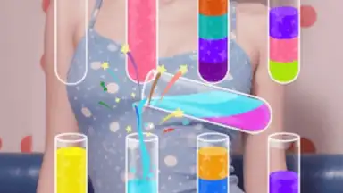 Screenshot von Crystal Flow Sort 3