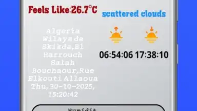 Screenshot von My Weather 6