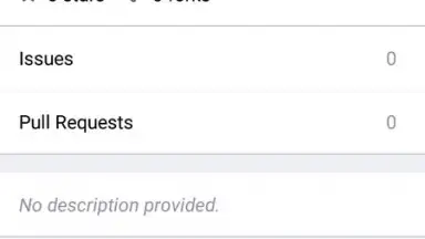Screenshot von GitHub 3