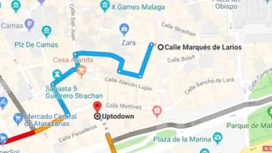Screenshot von Google Maps Go 6