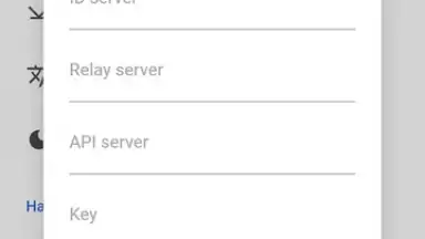 Screenshot von RustDesk 5