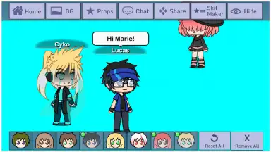 Screenshot von Gachaverse 3