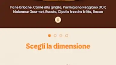 Screenshot von Burger King Italia 1