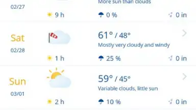 Screenshot von weather24 19