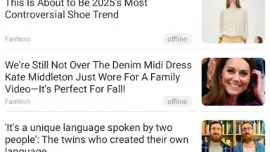 Screenshot von Opera Mini 18