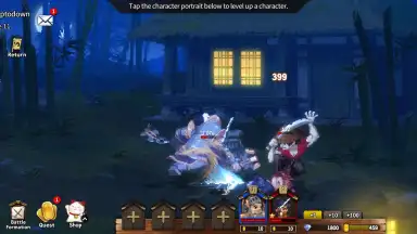 Screenshot von Tiny Samurai Showdown 14