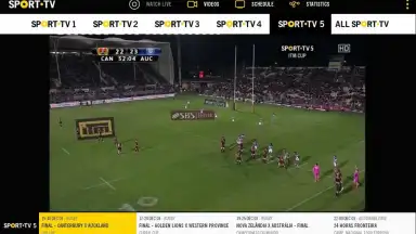 Screenshot von SPORT TV 7