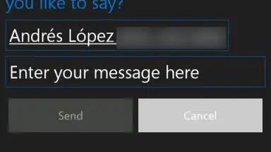 Screenshot von Cortana 1