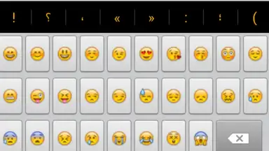 Screenshot von Decoration Text Keyboard 5