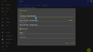 Screenshot von AirWire 6