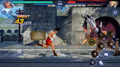 Screenshot von The King of Fighters ARENA 4