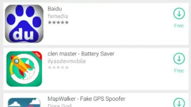 Screenshot von 1Mobile Market Lite 1