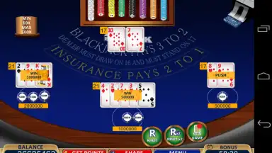 Screenshot von Блэкджек! 10