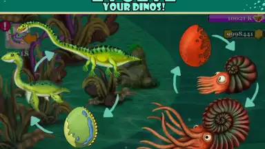 Screenshot von Jurassic Sea 1