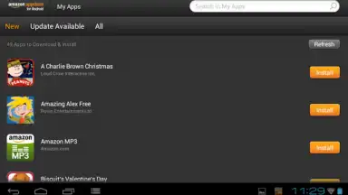 Screenshot von Amazon AppStore 2
