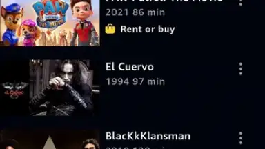 Screenshot von Prime Video 2