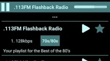 Screenshot von Internet Radio 10