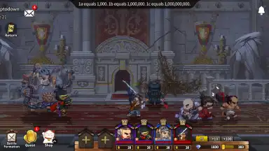 Screenshot von Tiny Samurai Showdown 3