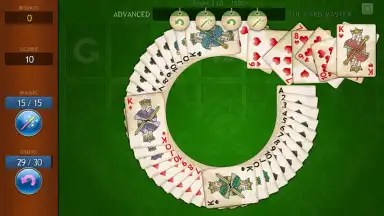 Screenshot von Solitaire Magic 8