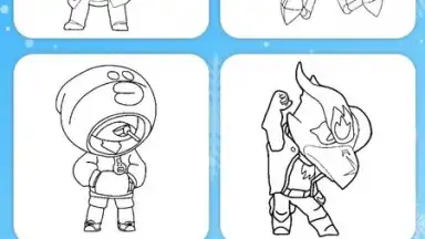 Screenshot von Coloring Brawl Stars 6