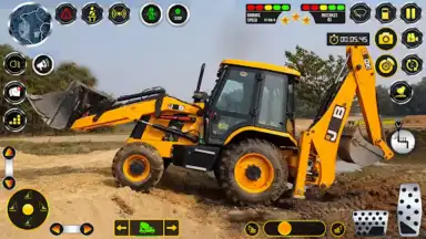 Screenshot von Snow Excavator Construction 3D 3