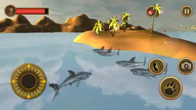 Screenshot von Great White Shark Survival 4