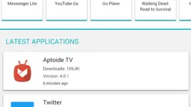 Screenshot von Aptoide Lite 1