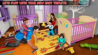 Screenshot von Mother Simulator Triplet Baby 5