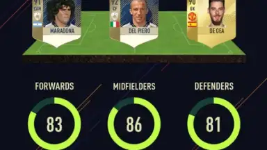 Screenshot von FUT 18 DRAFT 4