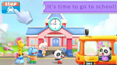 Screenshot von Baby Panda’s School Bus 2