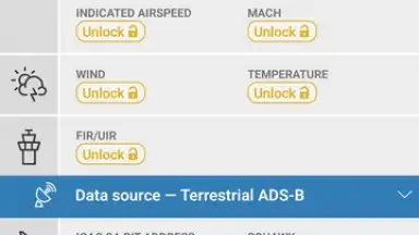 Screenshot von Flightradar24 17