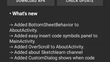 Screenshot von AndroidIDE Coder 4