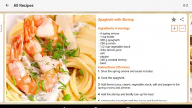 Screenshot von Pasta Rezepte 8
